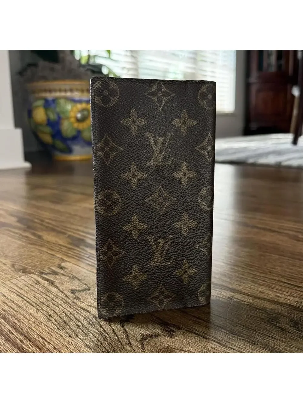 Authentic Vintage Louis Vuitton Monogram Portefeuille Long Vertical Wallet